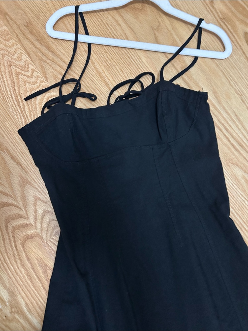Zara black dress